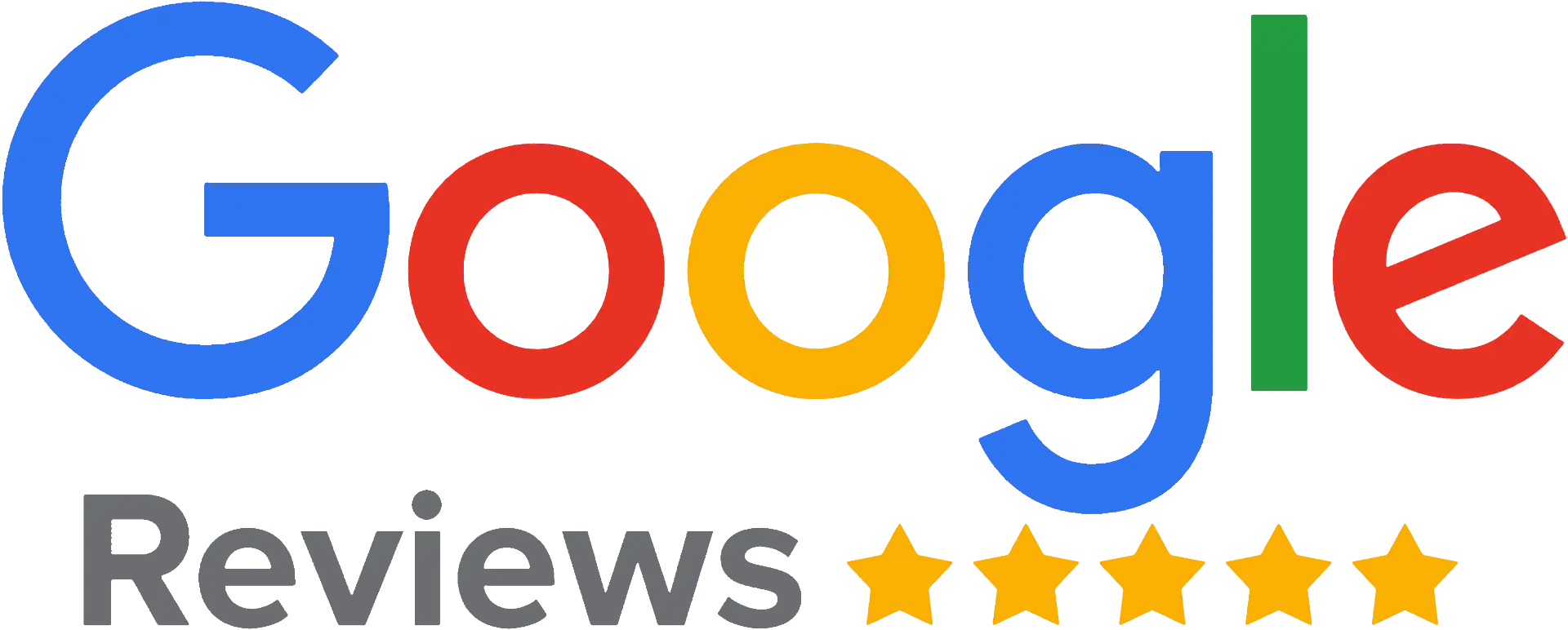 Google Reviews five-star badge